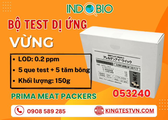 Bộ kiểm tra dị ứng vừng 053240